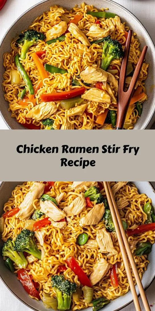Chicken Ramen Stir Fry Recipe