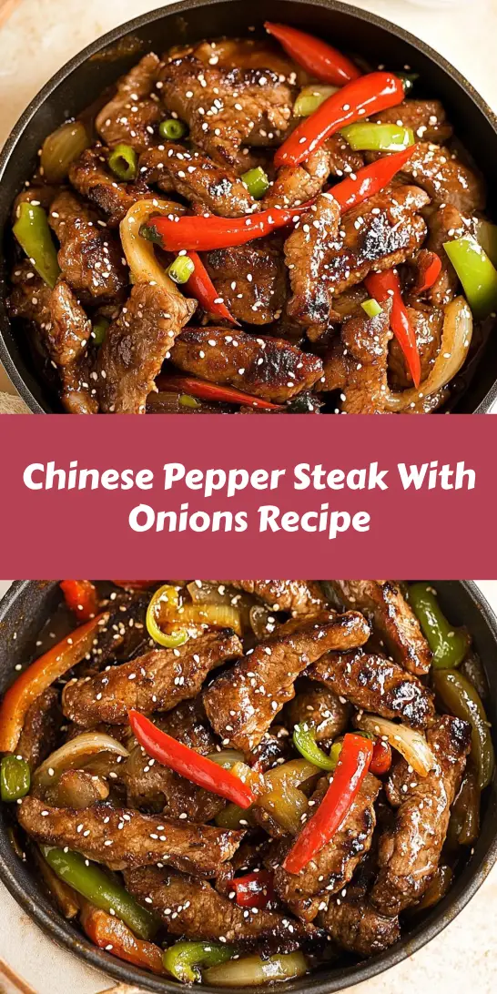Chinese Pepper Steak With Onions Recipe