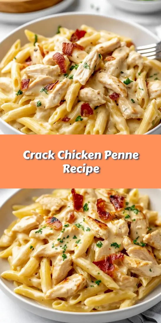 Crack Chicken Penne Recipe