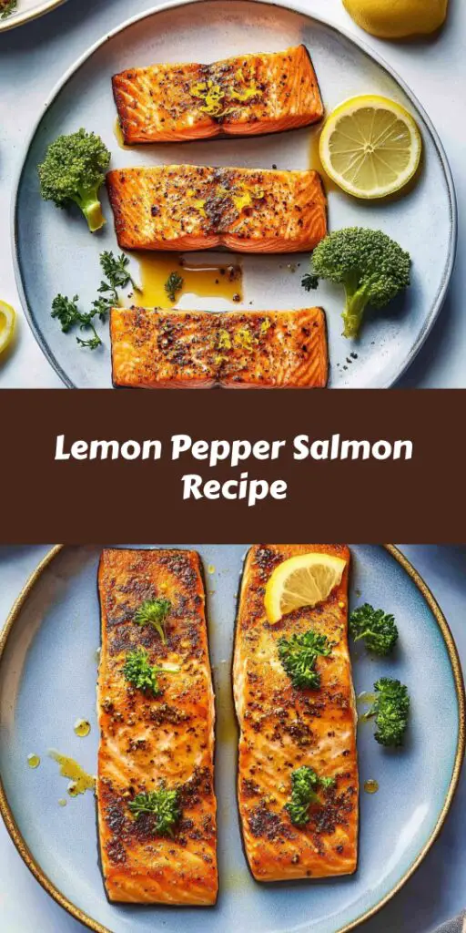 Lemon Pepper Salmon Recipe