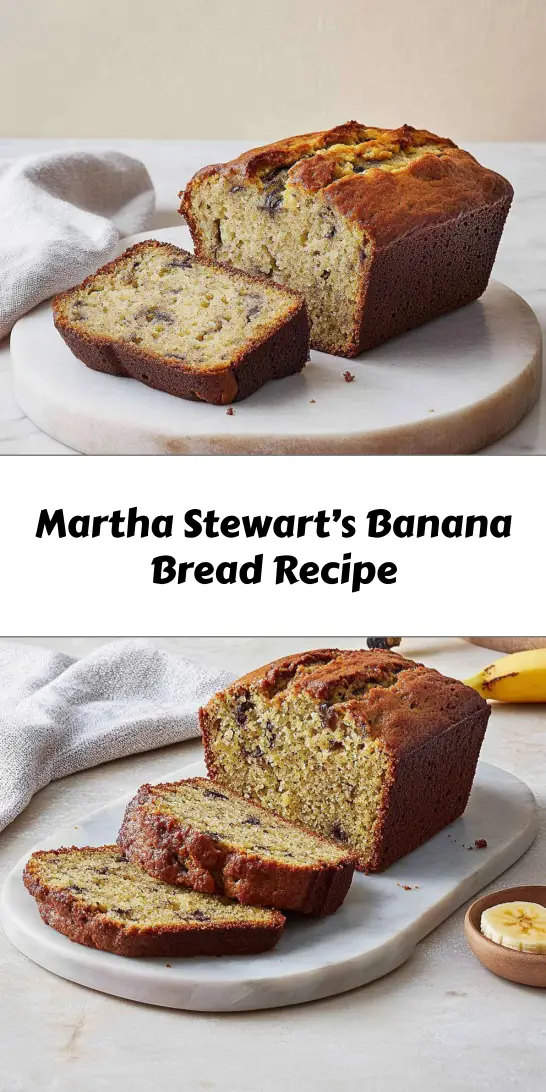 Martha Stewart’s Banana Bread Recipe