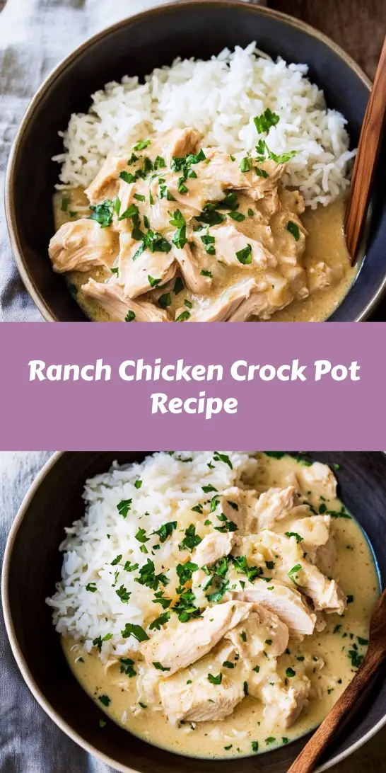 Ranch Chicken Crock Pot Recipe