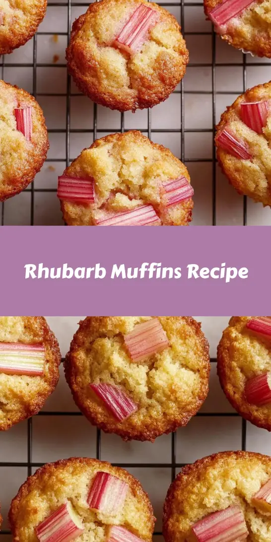 Rhubarb Muffins Recipe