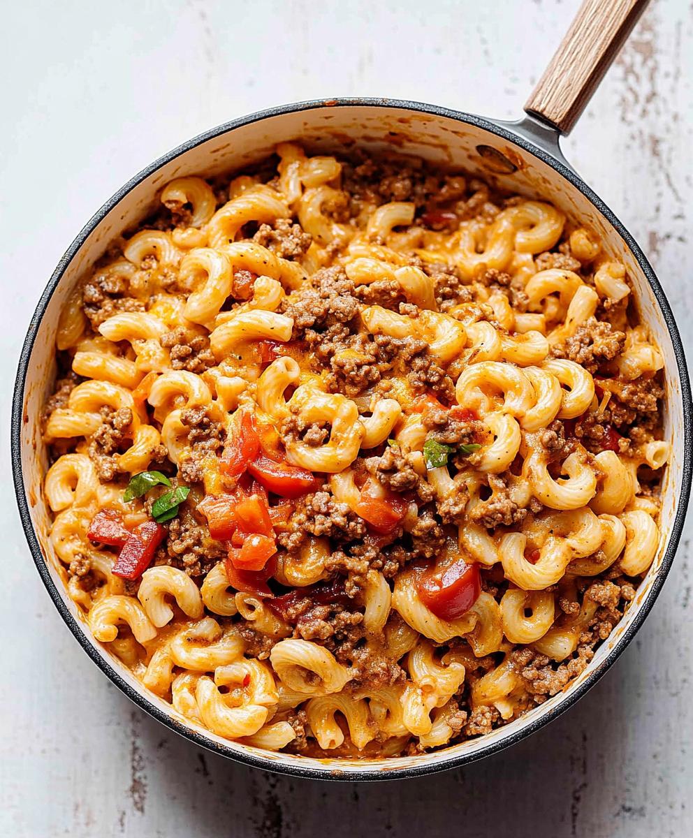 Cheeseburger Pasta Recipe