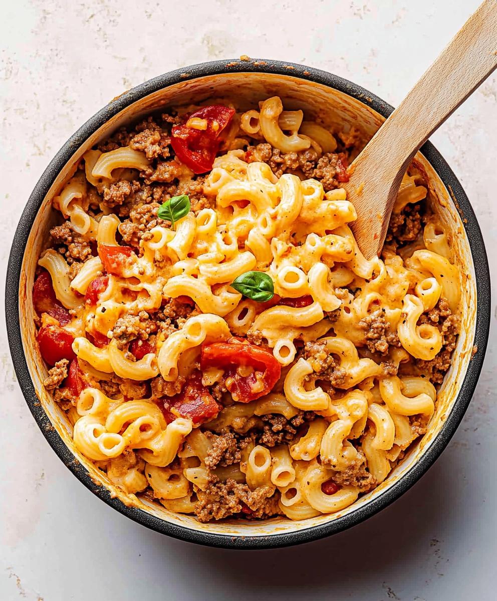 Cheeseburger Pasta Recipe