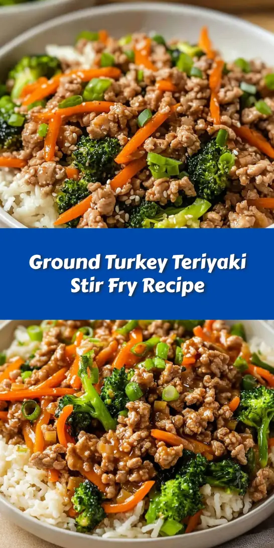 Ground Turkey Teriyaki Stir Fry Recipe