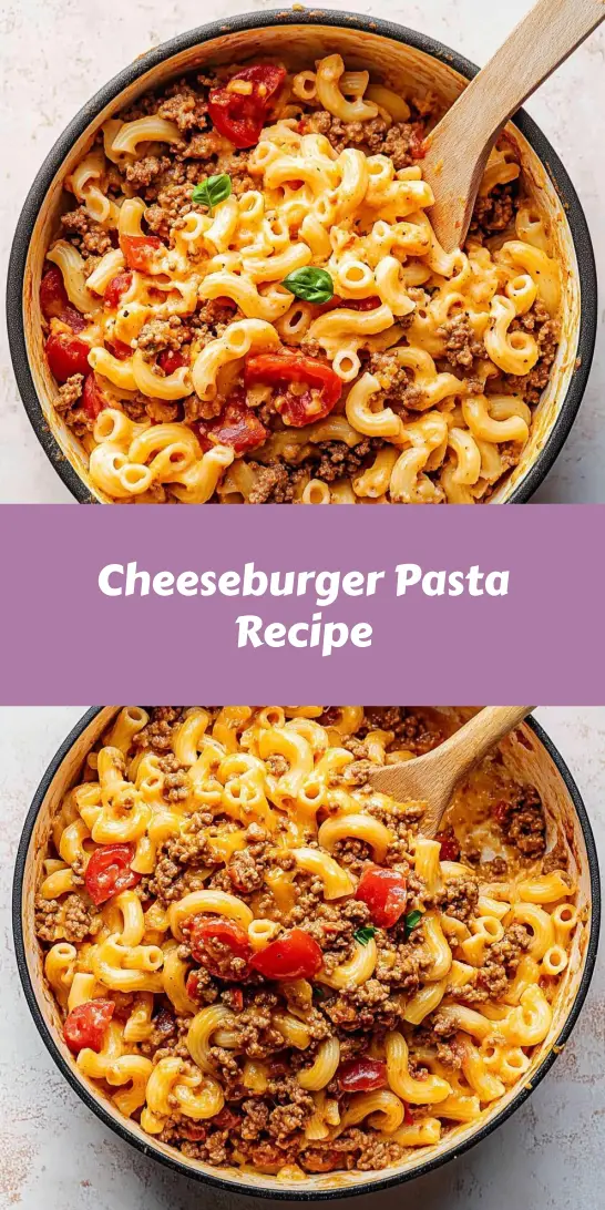 Cheeseburger Pasta Recipe