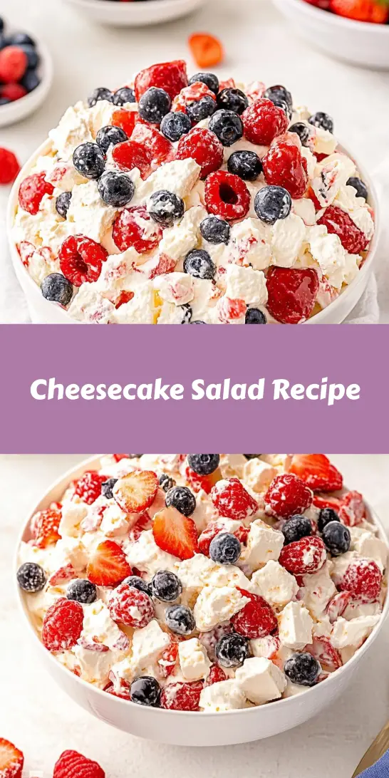 Cheesecake Salad Recipe
