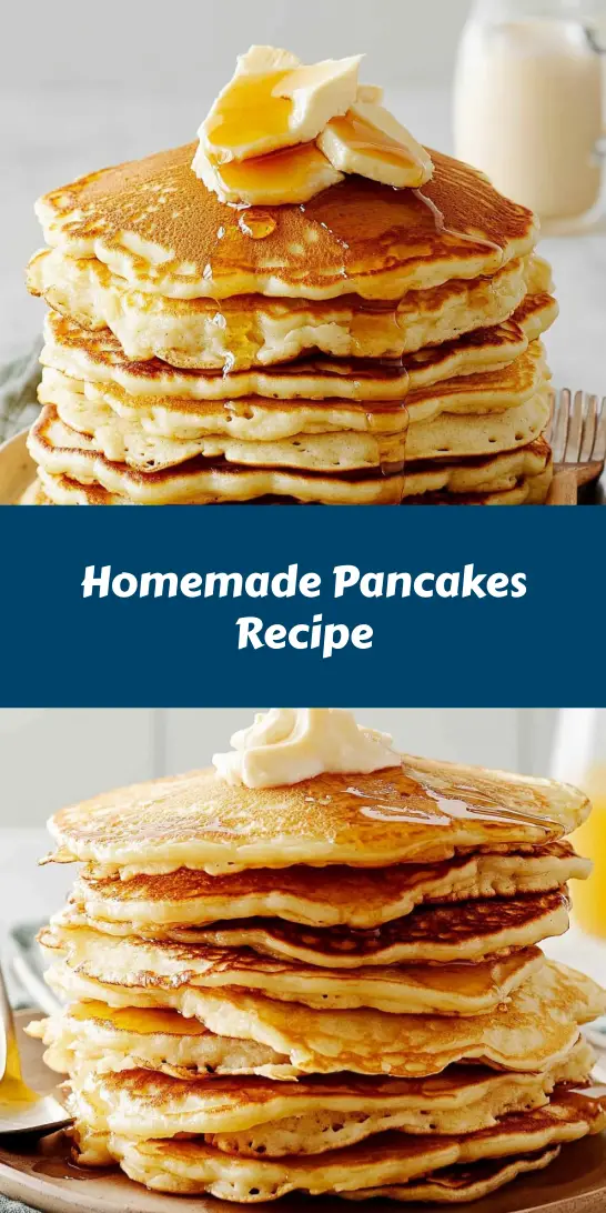 Homemade Pancakes Recipe