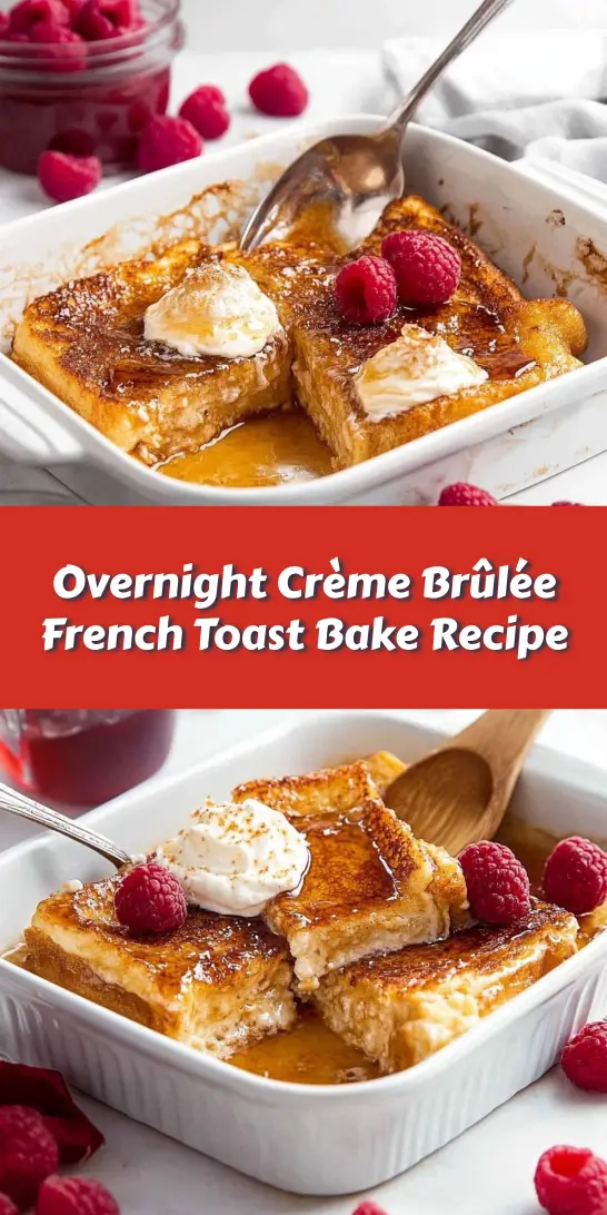 Overnight Crème Brûlée French Toast Bake Recipe