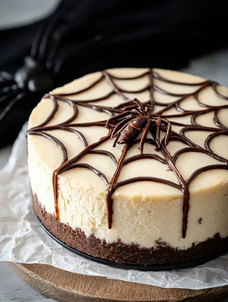Spiderweb Cheesecake Recipe