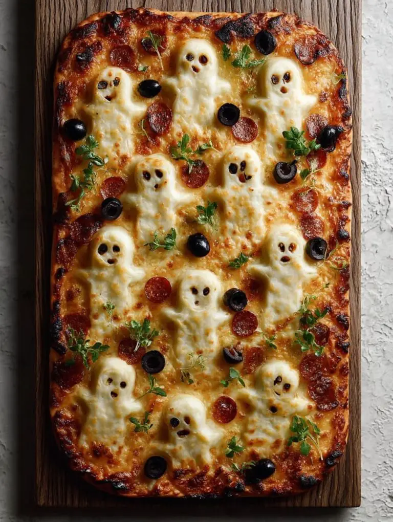Cemetery Flatbread Pizza That Turns Dinner Into A Haunted Scene Recipe