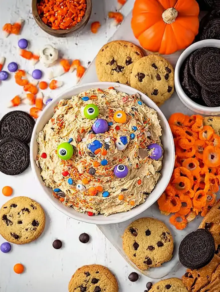 Halloween Monster Cookie Dip Recipe