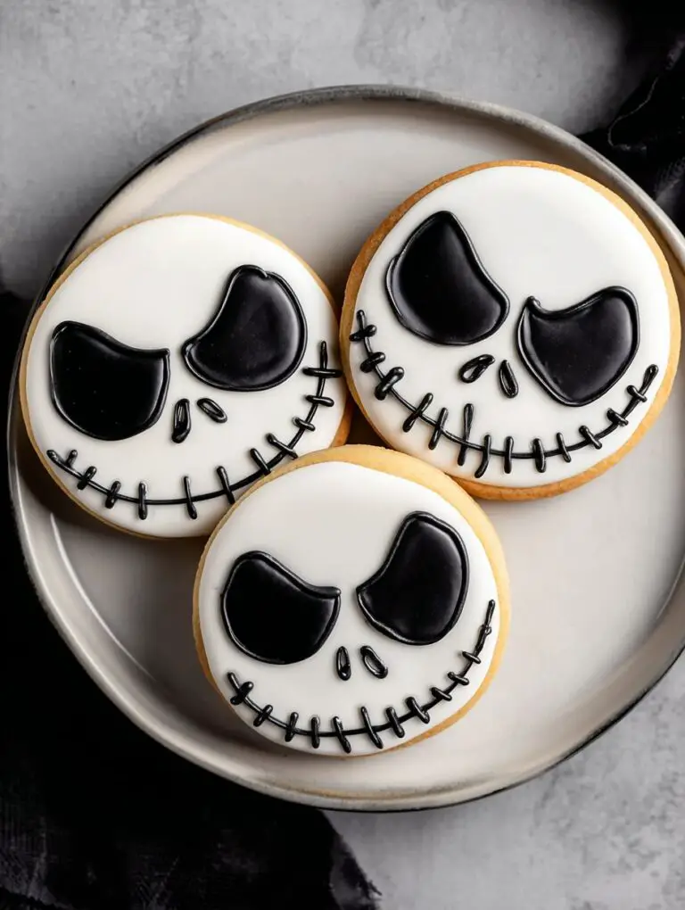 Easy Jack Skellington Cookies Recipe