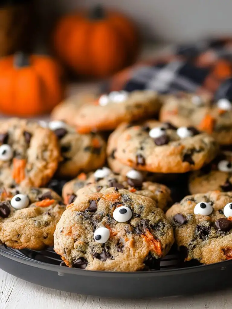 Easy Halloween Chocolate Chip Cookies Recipe