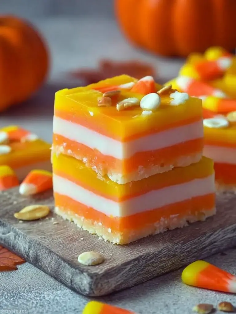 Healthy Candy Corn Bars Made Easy Recipe