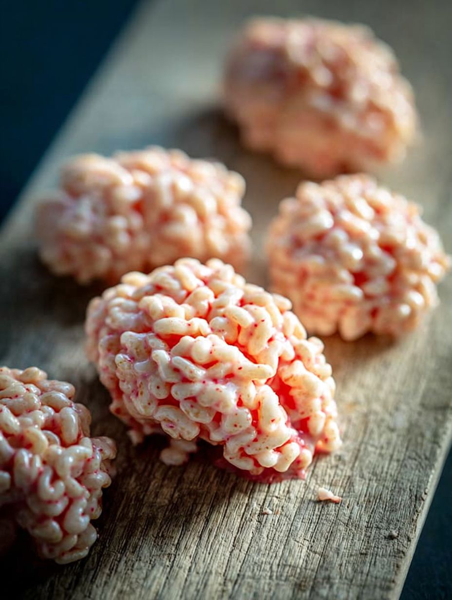 Rice Krispies Treat Marshmallow Brains Recipe