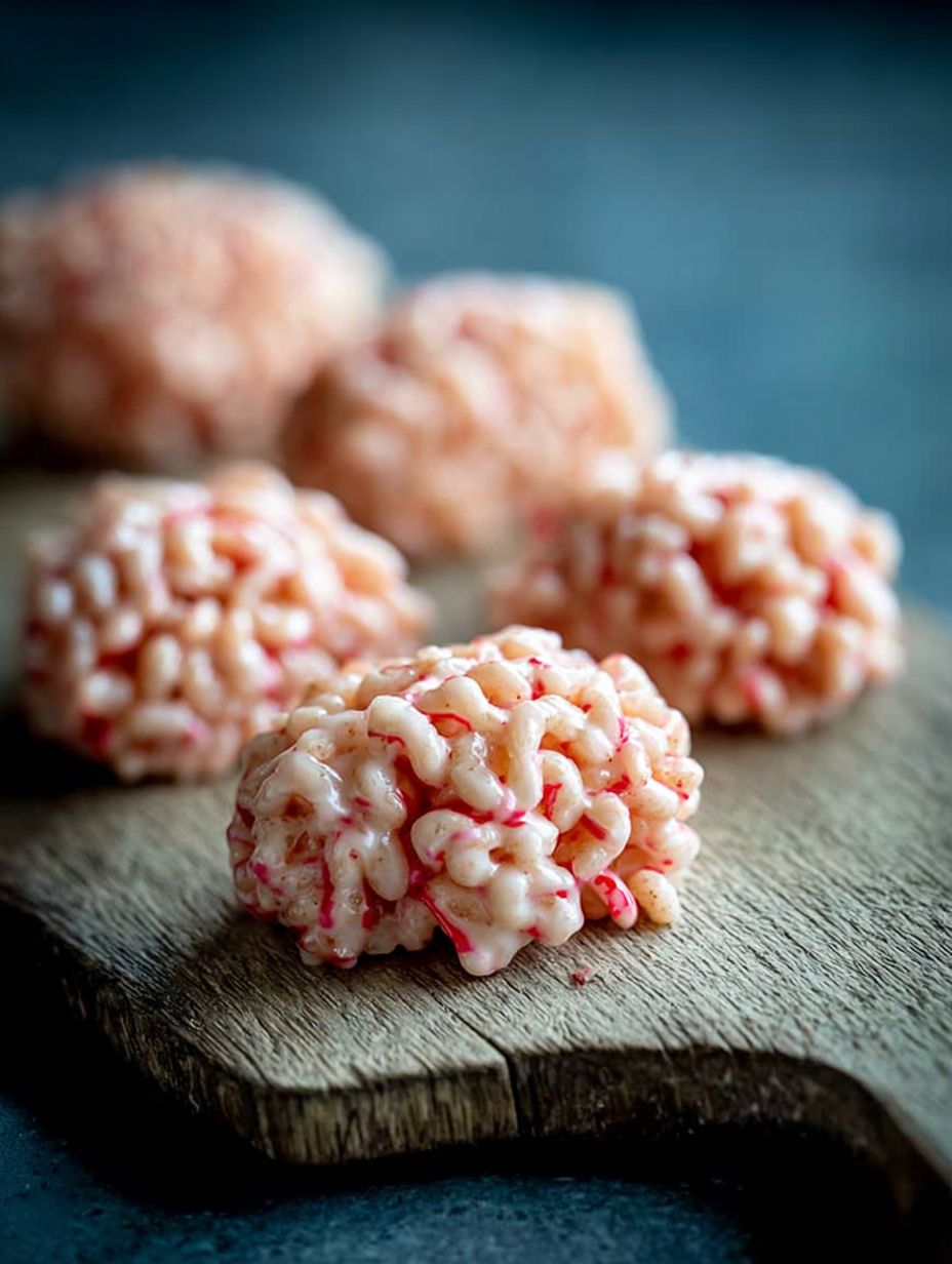 Rice Krispies Treat Marshmallow Brains Recipe