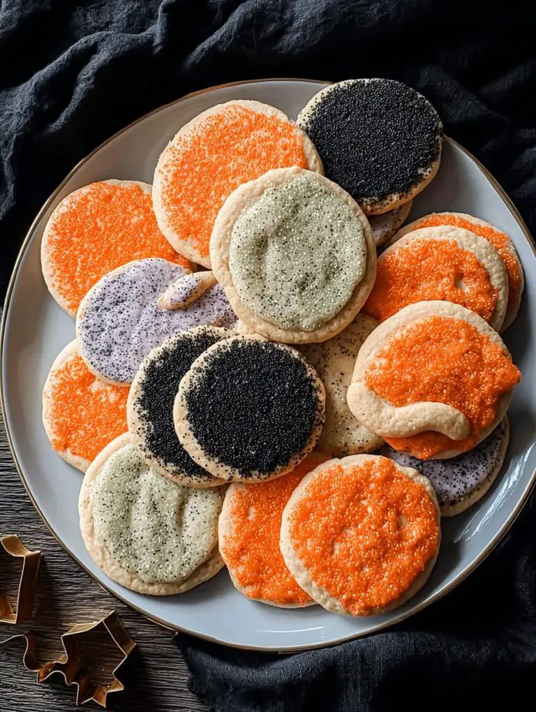 Halloween Sugar Cookies: Soft, Chewy Treats In A Snap Recipe