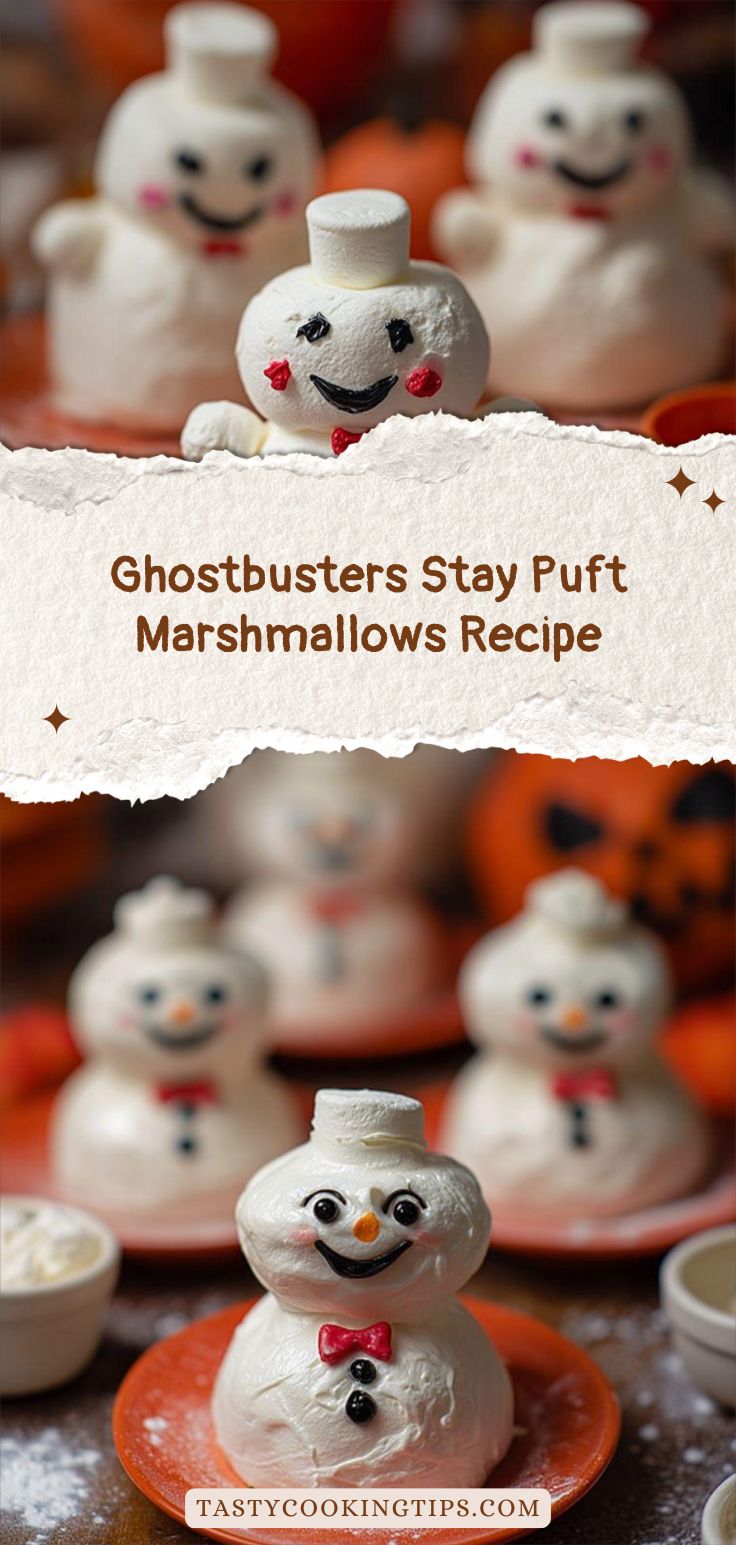 Ghostbusters Stay Puft Marshmallows Recipe