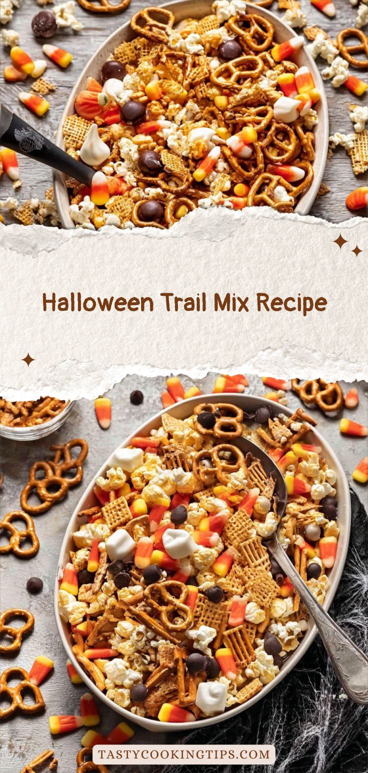 Halloween Trail Mix Recipe