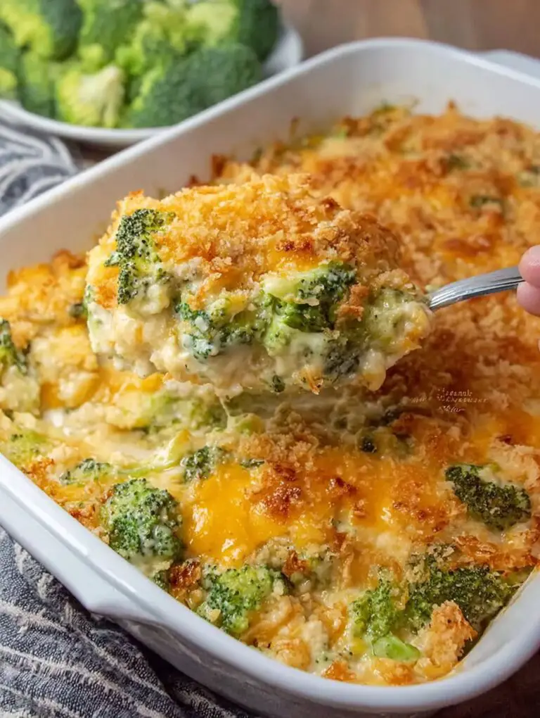 Broccoli Cheese Casserole Recipe – Thanksgiving Side Dish Favorite