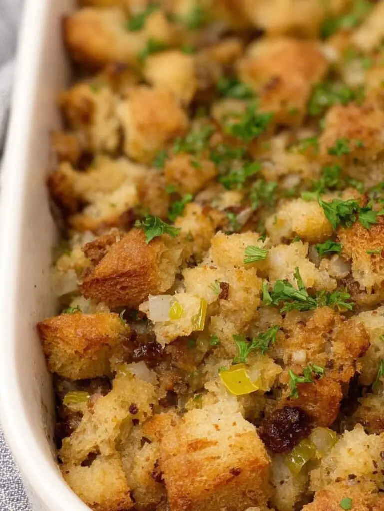 Grandma’s Thanksgiving Stuffing Recipe: A Family-Favorite Classic