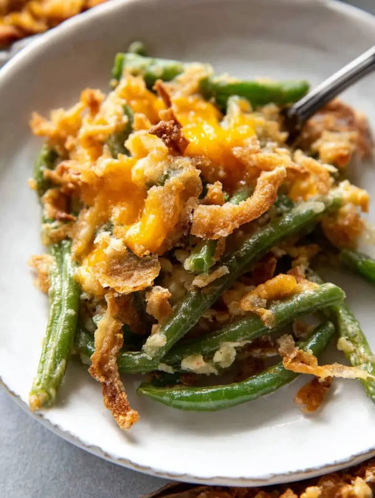 Classic Green Bean Casserole Recipe for Easy Family Dinners